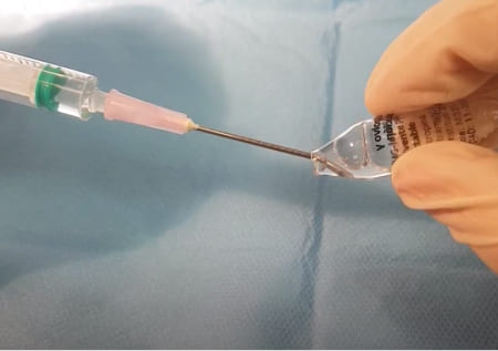 Как организуется лечение от Лирики Набор лекарства в шприц